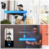 Système de surveillance Movols 6MP XMEYE POE, double objectif PTZ, audio bidirectionnel, système de caméra de sécurité POE, kit de surveillance vidéo NVR 16CH 4