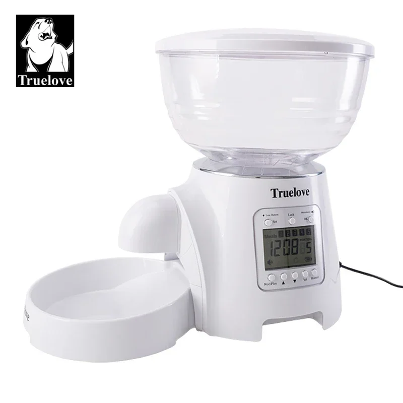 Truelove Pet 5L Automatic Feeder Can be Timed Quantitatively Suitable For Small Cats and Dogs Feeding Pet Supplies