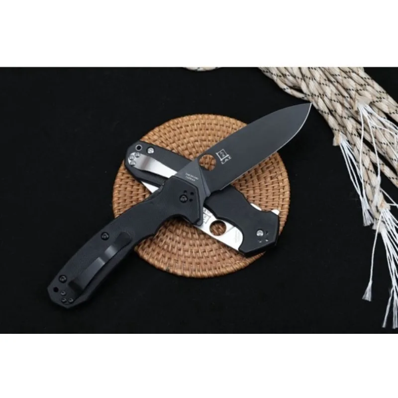 Top Selling SP C234 Folding Pocket Knife CPM S30V Blade G10 + Steel Handle High Quality Outdoor EDC Camping Hiking Tools 3