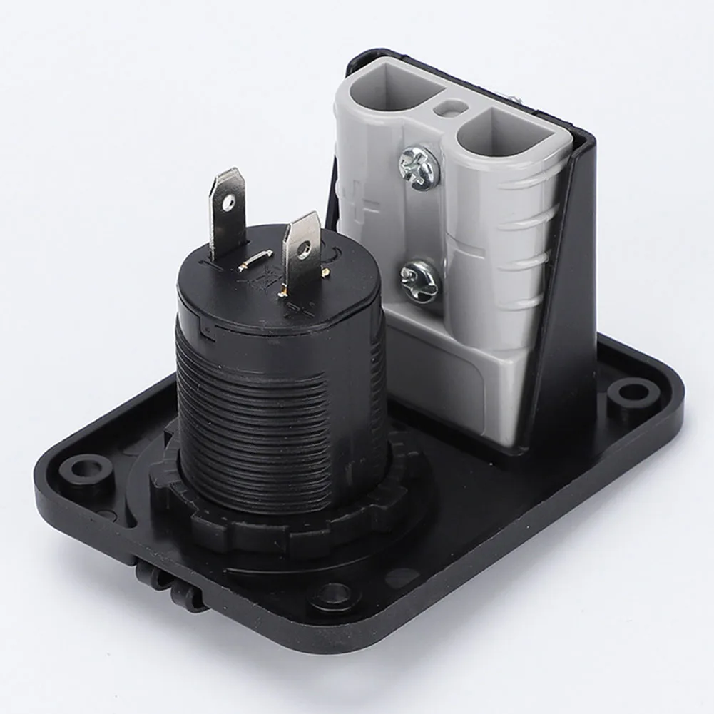 Enhanced 50 Amp Flush Mount Charger Socket Plate