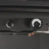 30,000 BTU 32" Intermediate Gas vent free stove, Black, fireplace , fireplace heater 4