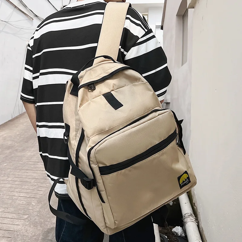 Male Women High Capacity College Backpack Girl Boy New School Bag Trendy Lady Men Laptop Backpack Fashion Female Travel Book Bag