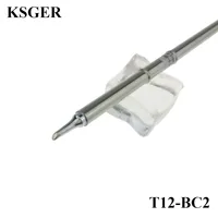 KSGER T12-C1 C08 C4 BC1 BC2 BC3 BCF1 BCF2 Electric Soldering Iron Tips Series Welding Tools 24V 70W DIY Solder Station 50-500℃ 1