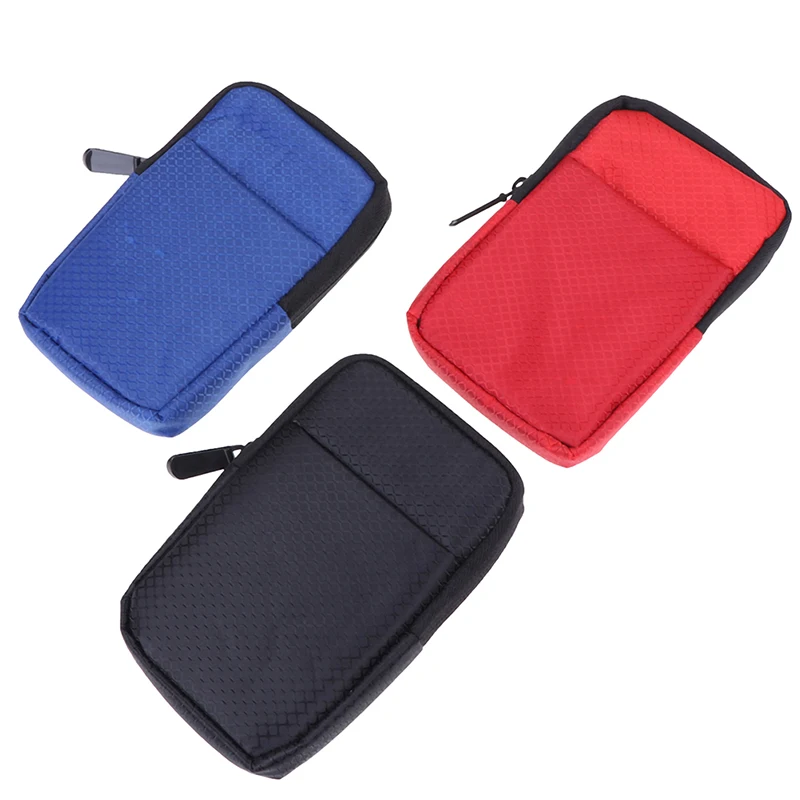 Portable 2.5" External USB Hard Drive Disk HDD Carry Case Cover Pouch Bag For Usb Cable 1PCS