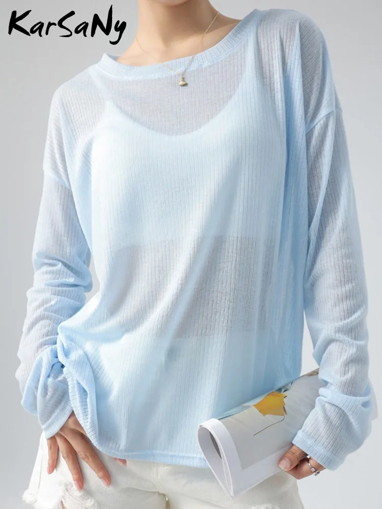 transparent long sleeve top