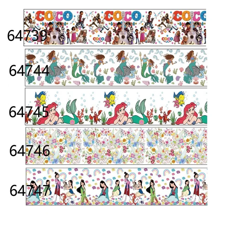 

5 ярдов, декоративная лента для декорирования на Пасху в стиле Disney Princess COCO