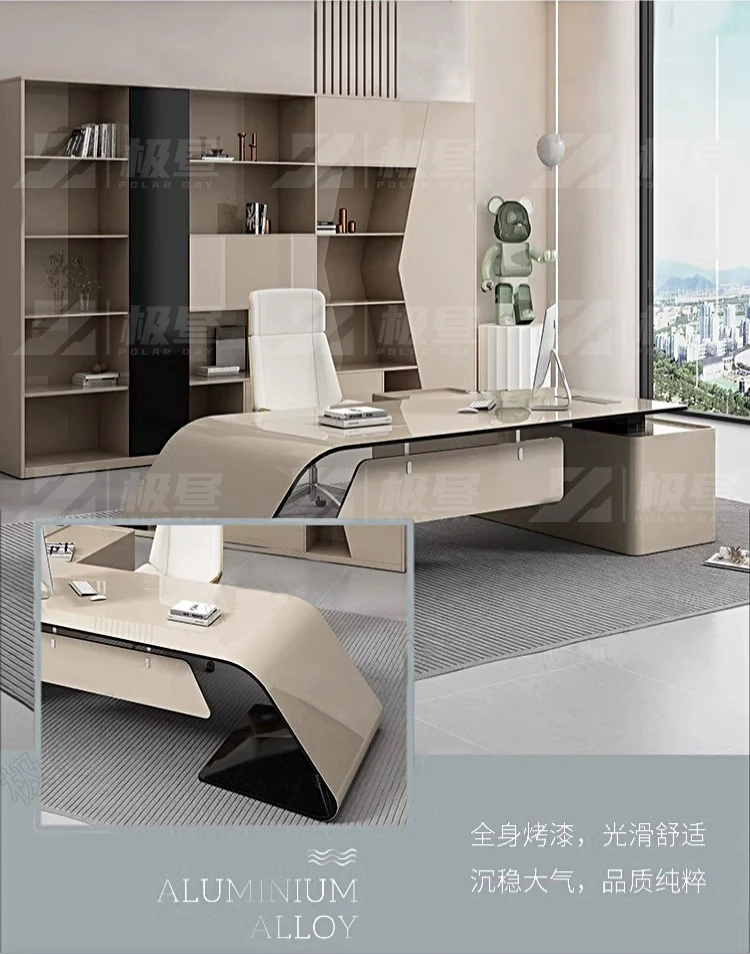 Organizer Cabinets Office Desks Shelf Computer Modern Setup Office Desks Drawers Work Biurka Komputerowe Home Office Accessories