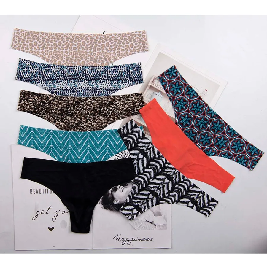 

Cotton Women's Panties thongs Underwear Women Lace Soft Briefs Sexy Lingerie low Waist lingerie g-string 1pcs/Lot ac175