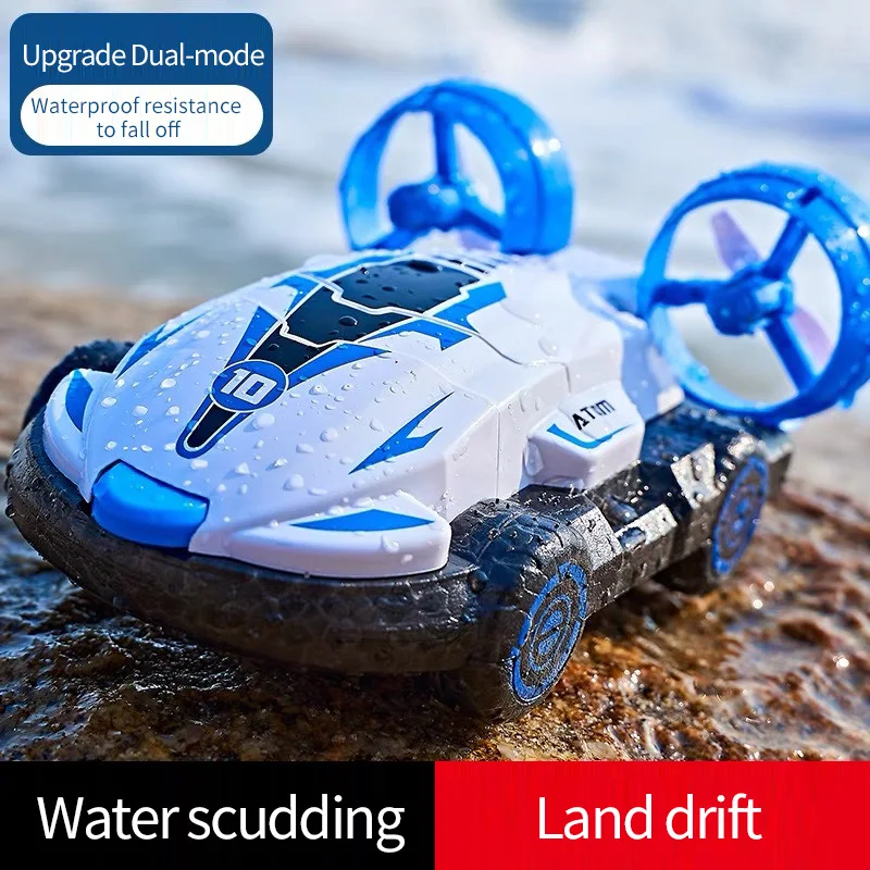 2.4g Rc 2 In 1 Amphibious Remote Control Racing Car Multifunctional