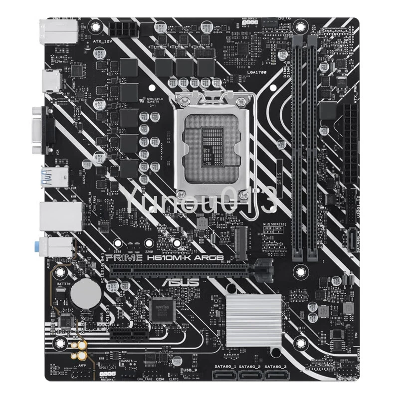 La Memoria Ddr5 Della Scheda Madre Prime H610M-K Argb Supporta La Cpu 13490F