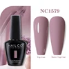 NAILCO 15ml Green Series Dark Color Gel Nail Polish Lasting Hybrid For Base Matte Top Coat Manicure Soak Off UV LED Nail Art Gel 4