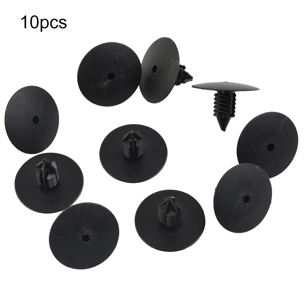 Car Fastener 10pc Wheel Arch Lining Splash Guard Trim Spruce Clips For Clio Scenic 7703077435 35mm Head Width Interior Parts