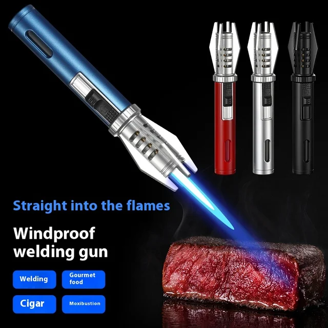 Metal Windproof Torch Lighter 4