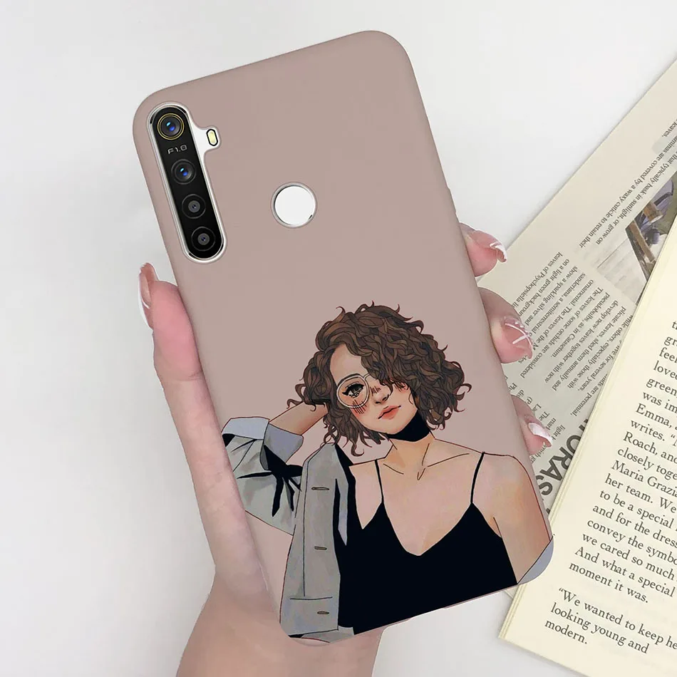 Cute Soft Matte Bumper Back Cover Phone Case