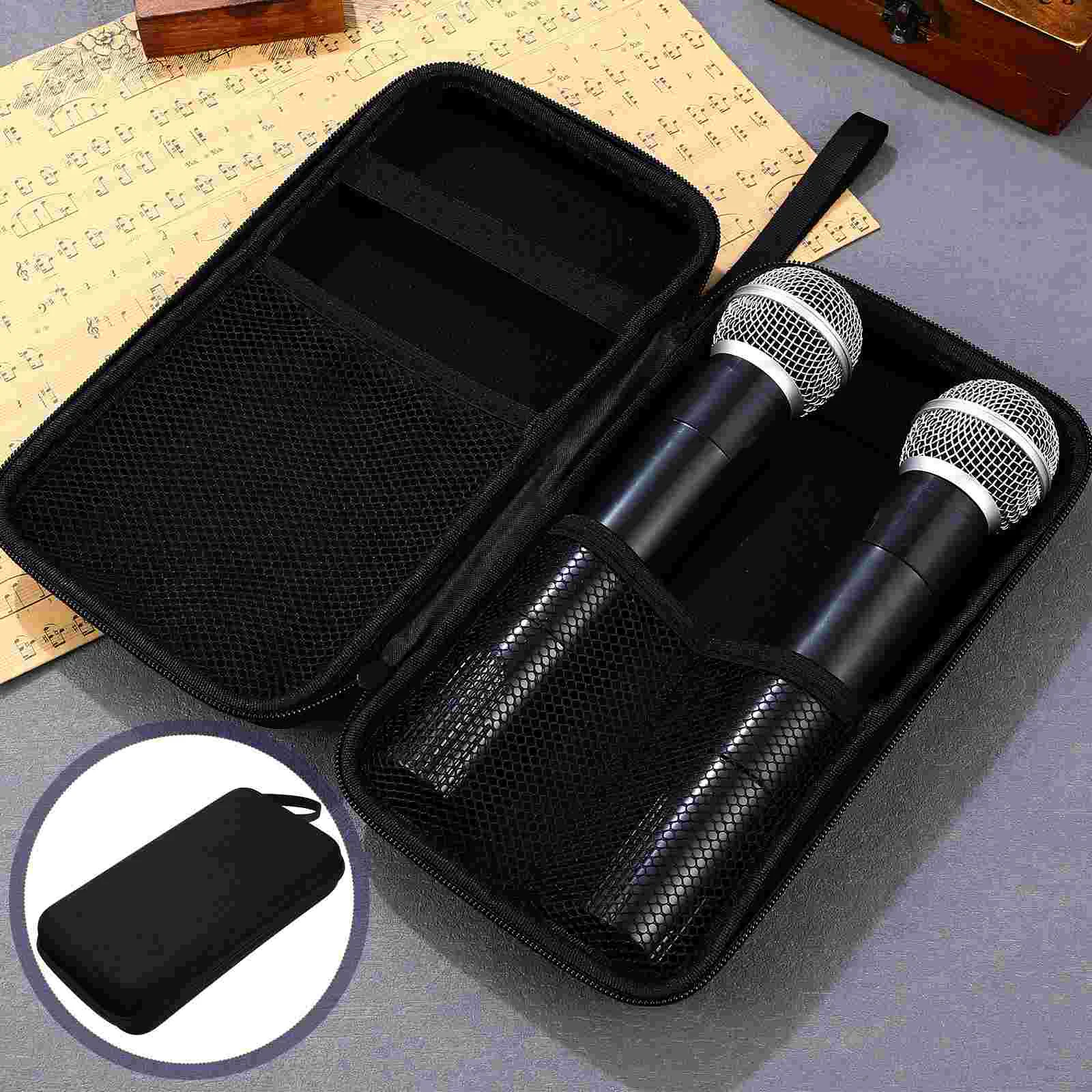 

Microphone Storage Bag Microphone Carrying Case Wireless Microphone Storage Case