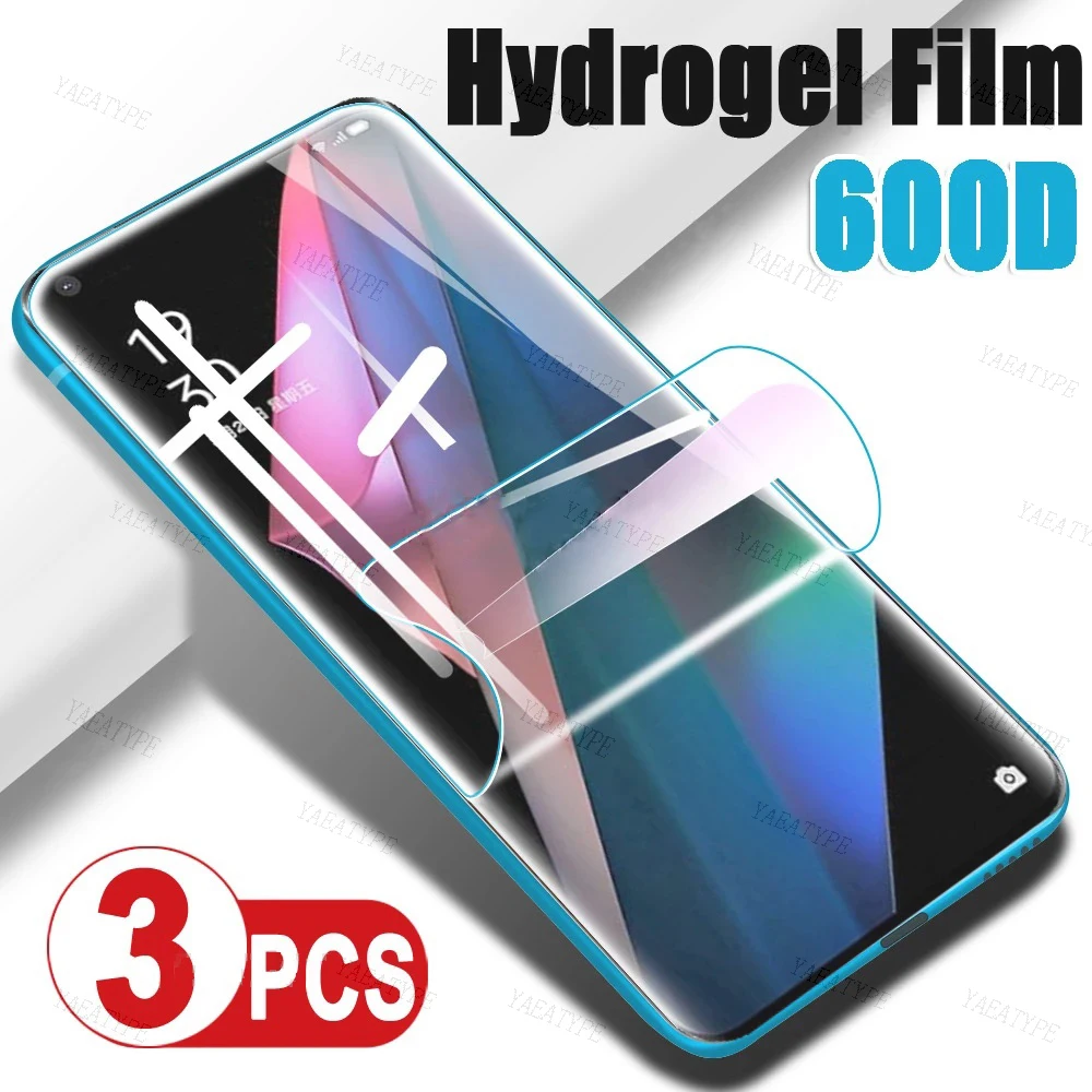 

3Pcs Hydrogel Film Screen Protector For Infinix Note 7 8i 10 11 Pro Hot 8 9 10T 11S 12i Play Zero 5G 2023-Tulbo Smart 7 Plus