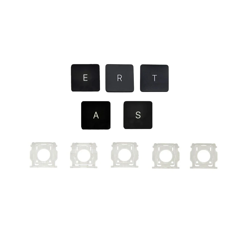 Replacement Individual Black Key Cap US UK with hinge For MacBook Pro/Air A2141 A2251 A2289 A2179 A2337 A2338 A2442 A2485 A3113