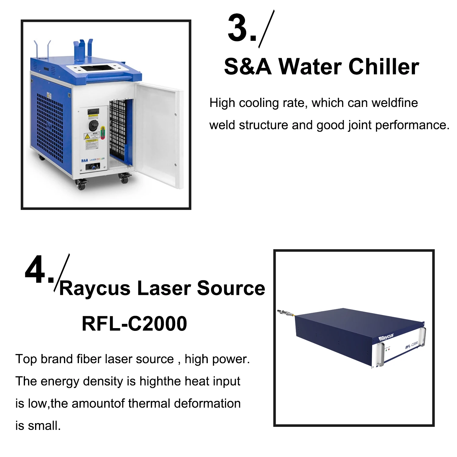 4 in1 Laser Welder 2000W Raycus Machine Laser Welding Cutting Cleaning for Metal Cleaning Machine Double Pendulum Head EU Ship 5