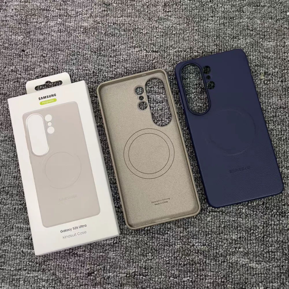 Premium Magnetic Faux Leather Case
