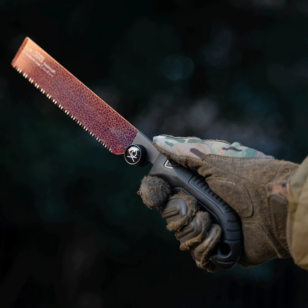 Portable Hand Saw Anti Slip Outdoor Camping Saw SK85 Blade Survival Multi-Tool Picnic Hand for Wood Garden Tree Pruning