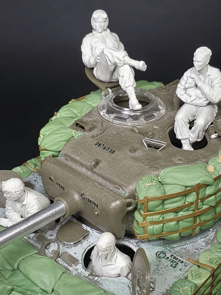 FC MODEL TREND figurine résine 37013 Soldats US Army GI WWII Set 2 1/35