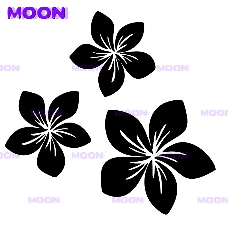 

Beautiful Flower Car Decal Brilliant Plum Blossom Pattern Car Motorcycle External Accessories Vinyl Decal