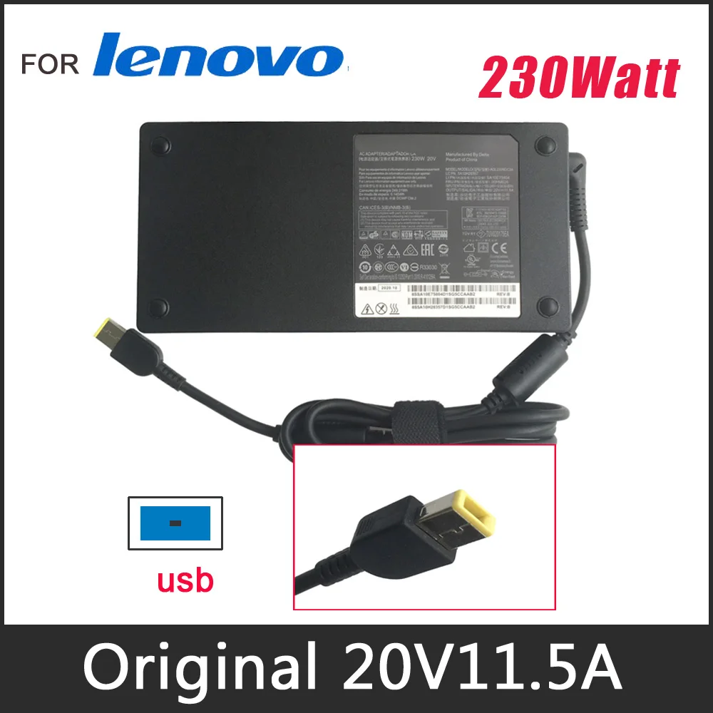 Power Supply 230W AC Adapter Charger For Lenovo Legion Slim 5P