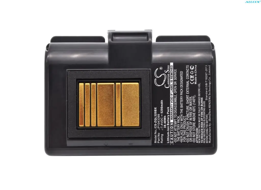 Bateria para Zebra Cameron Sino 6800mah Qln220 Qln320 Zq510 Zq520 Zq500 Zr628 Zr638 Zq610 Zq521 Qln220hc Zq620hc 4400mah - 5200mah - Image 2