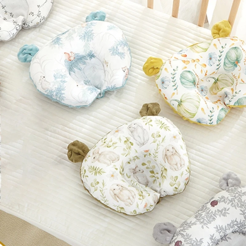 

Подушка для новорожденного, подушка для постельного белья, мягкая и дышащая подушка для поддержки головы
