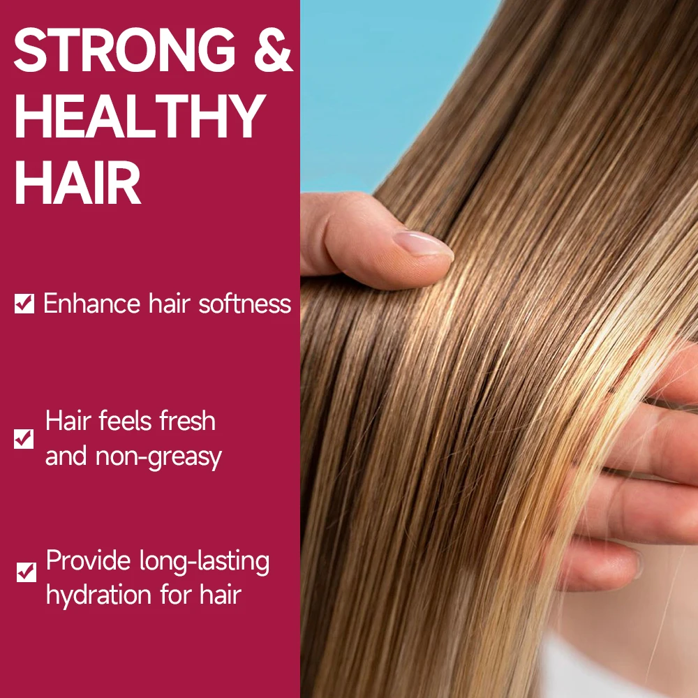 Jojoba Oil Hair Mask Professional Hair Mask Deep Nourishing Care Repair Damaged Restore Shine Suitable For All