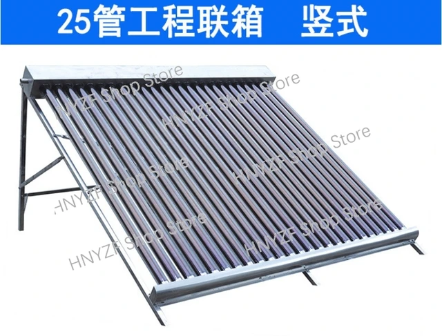 25,50 Tubes Unpressurized Solar Collector with Heat Pipe for Solar Heating System Solar Collector 1