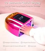 Professional wireless Skin Care Blue Light deep inside firm UV/Led Nail light lamp 96W drying gel evenly all finger 2