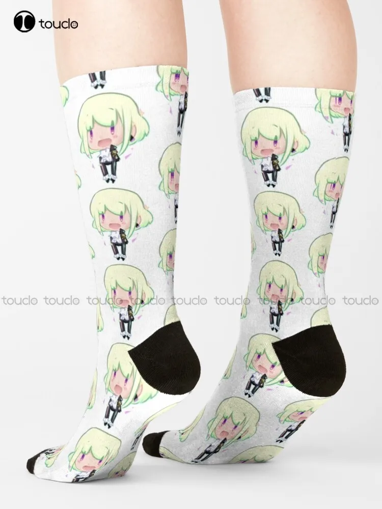 

Promare Chibi Lio Socks Baseball Socks Men Personalized Custom Unisex Adult Teen Youth Socks 360° Digital Print Hd High Quality