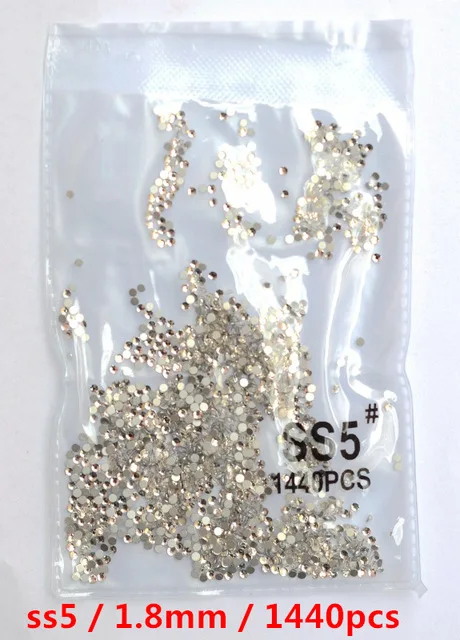white ss5 1440pcs