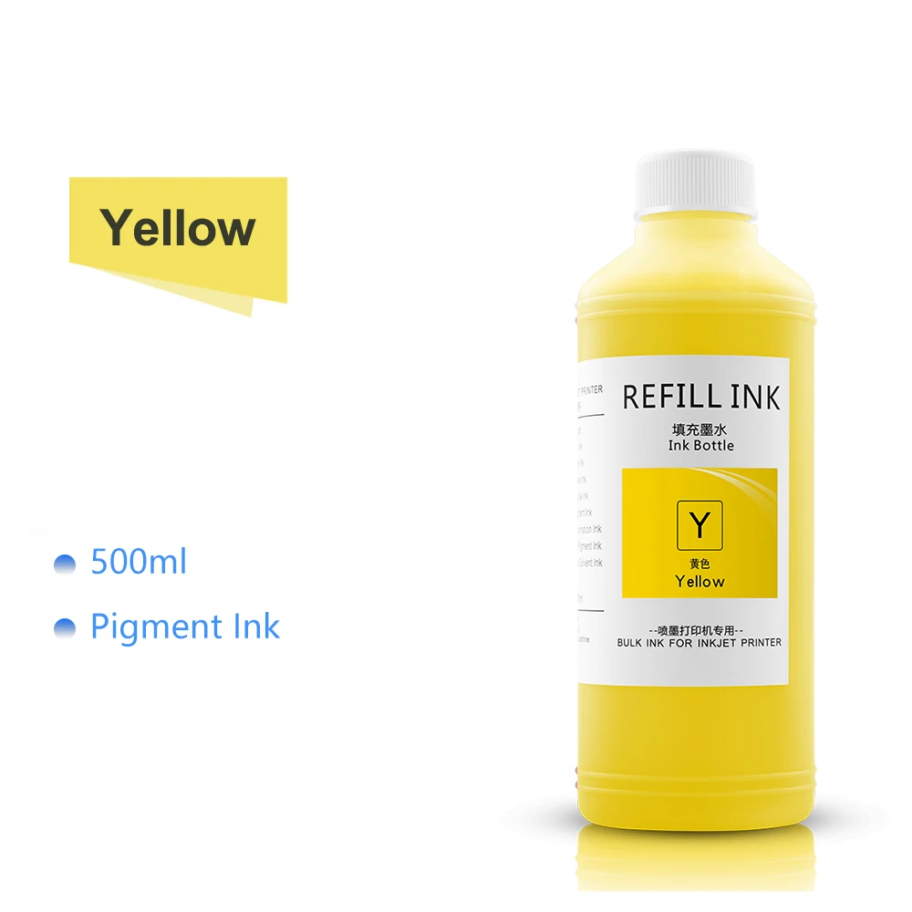 Фото 500 м/бутылка водонепроницаемый пигмент чернила для Epson SureColor P700 P703 P704 P706 708 P900 P903 P904 P906 P908, набор чернил для заправки принтера №4
