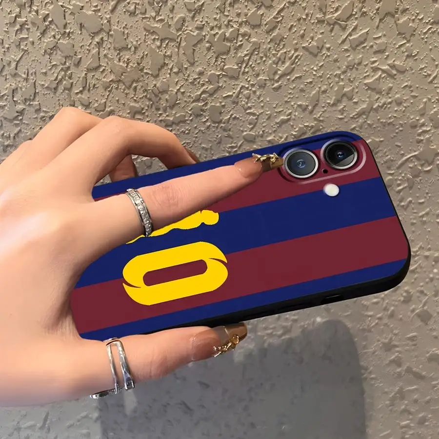 Cool Football Number Soft Back Phone Case Cover