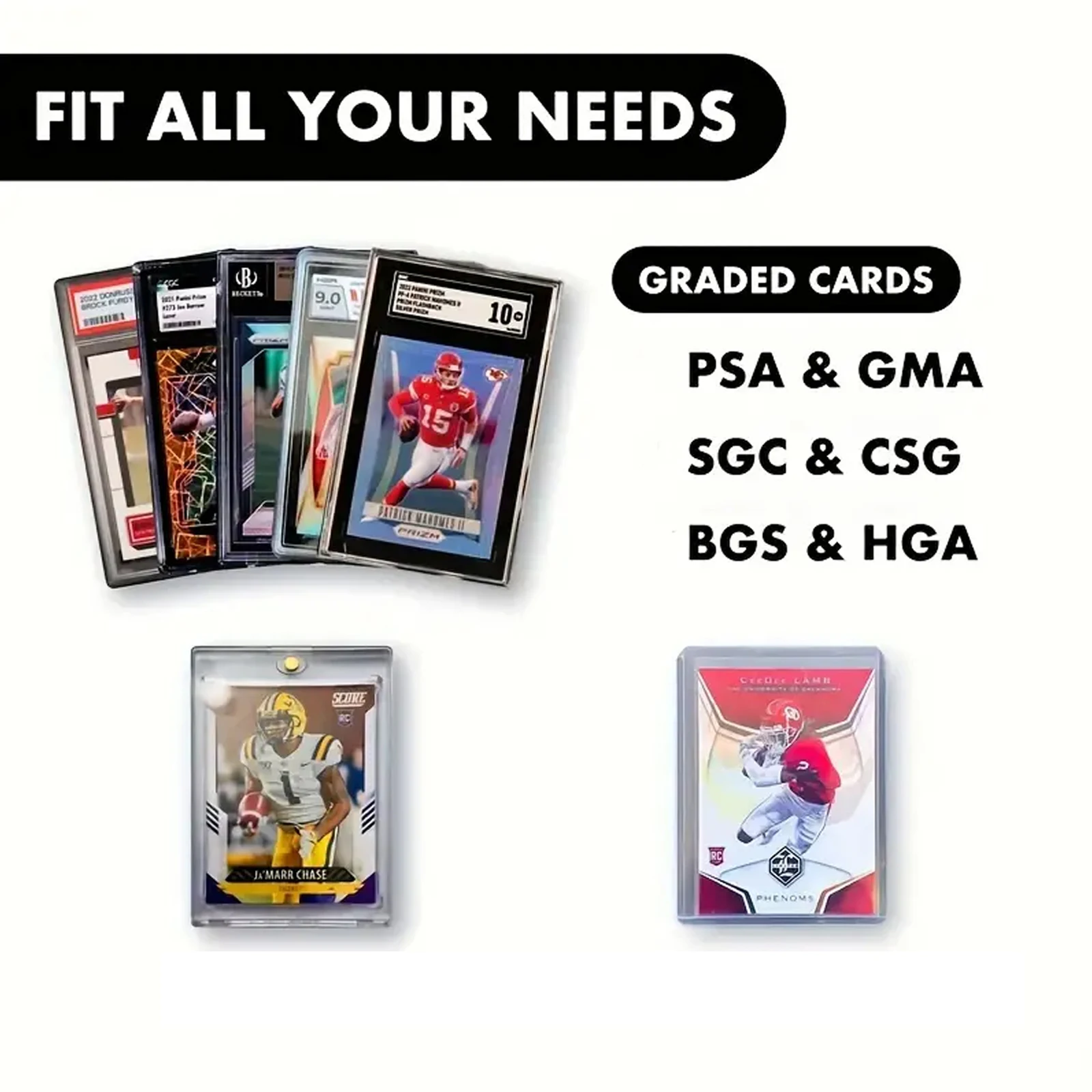 Boîte De Rangement Pour Cartes Graduées – Contient 40 Cartes – Pour Boîtiers PSA ACE – Rouge – TCUK