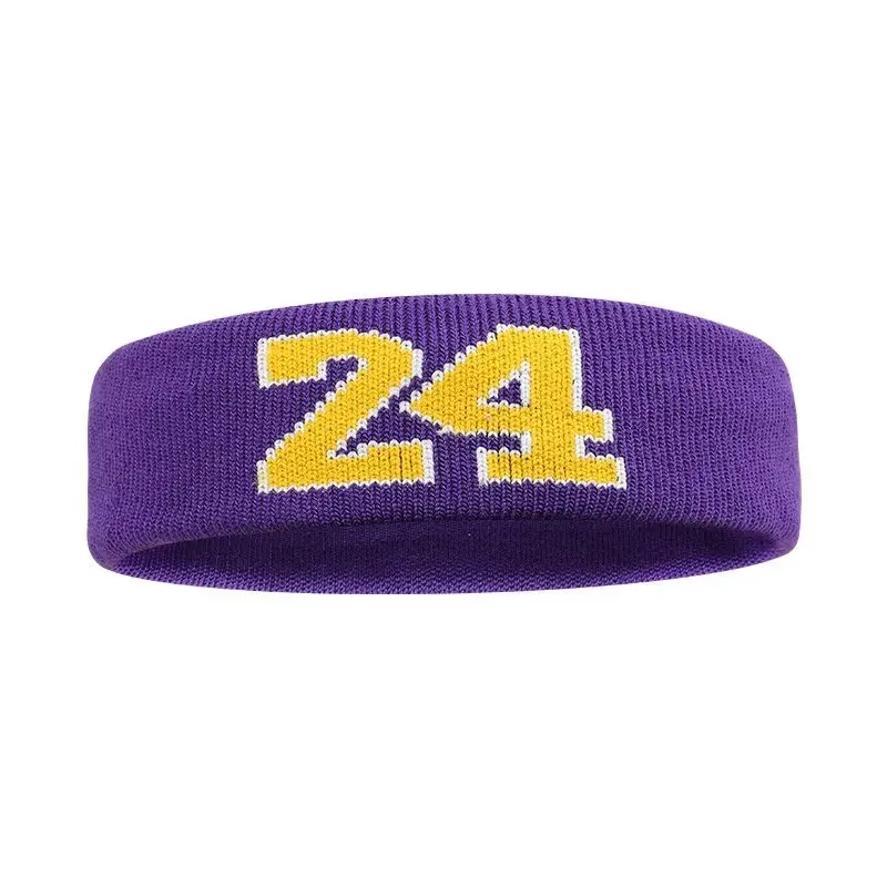 Elastic Cotton Sweatband for Sports and Fitness - Versatile Unisex Headband