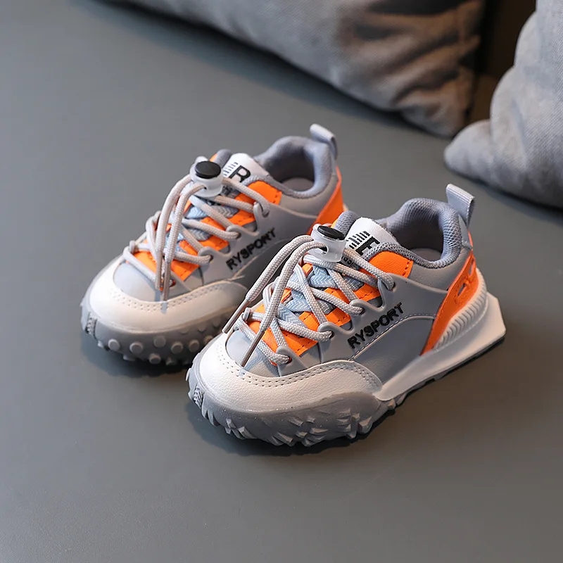 

Kids Anti-slip Casual Running Sneakers for Boys Girls Children Wear-resistant Breathable Mesh Sports Shoes Baby Shoe Size 21-30