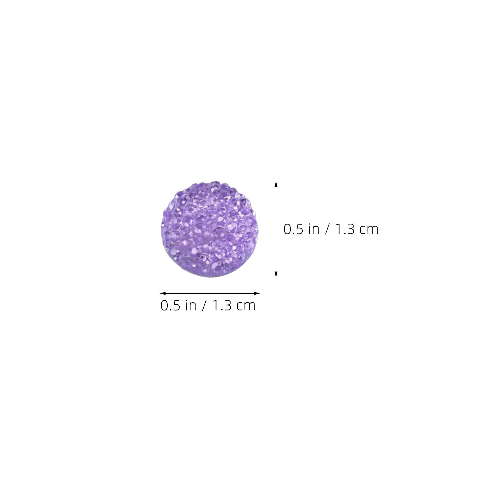 30개 반짝이는 보라색 라인스톤 푸시핀, 게시판, 코르크보드, 벽걸이 사진, 지도, 메모, 장 글리터 푸시핀