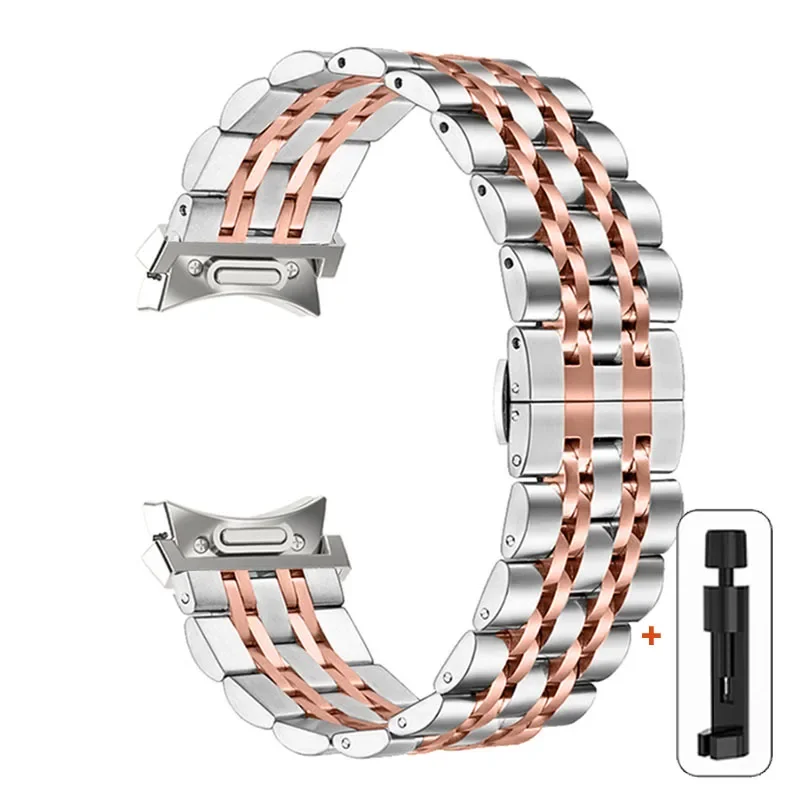 Premium Stainless Steel No Gaps Watch Strap Bracelet