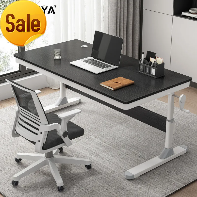 80/100CM Office Boss Desk Adjustable Student PC Computer Desk Up and