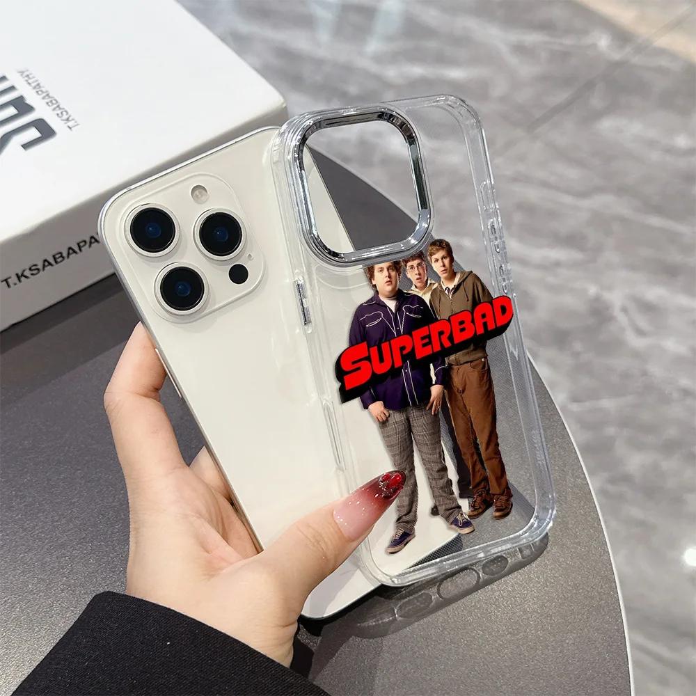 Mclovin Movie Superbad Transparent Silicone Phone Case