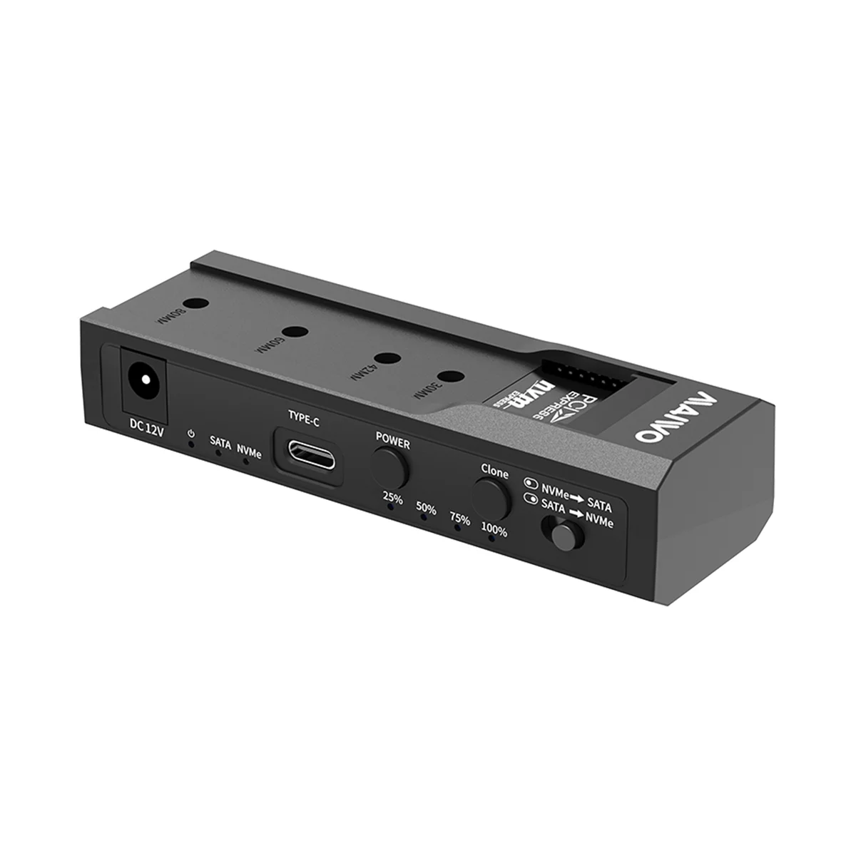 

MAIWO Dual Bay M.2 Nvme чехол и SATA HDD 3,5 ", Дубликатор с европейской вилкой