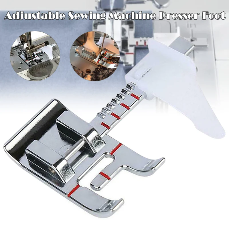 1pc Products Sew Easy Presser Foot Multifunctional Adjustable Sewing