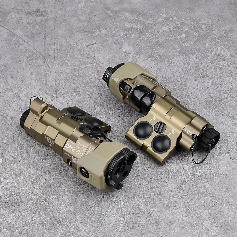 Laser Pointer Laser Sight Red Dot Laser Sight Laser Bore Sight Laser Bullet Training Cartridge WADSN Metal MAWL C1