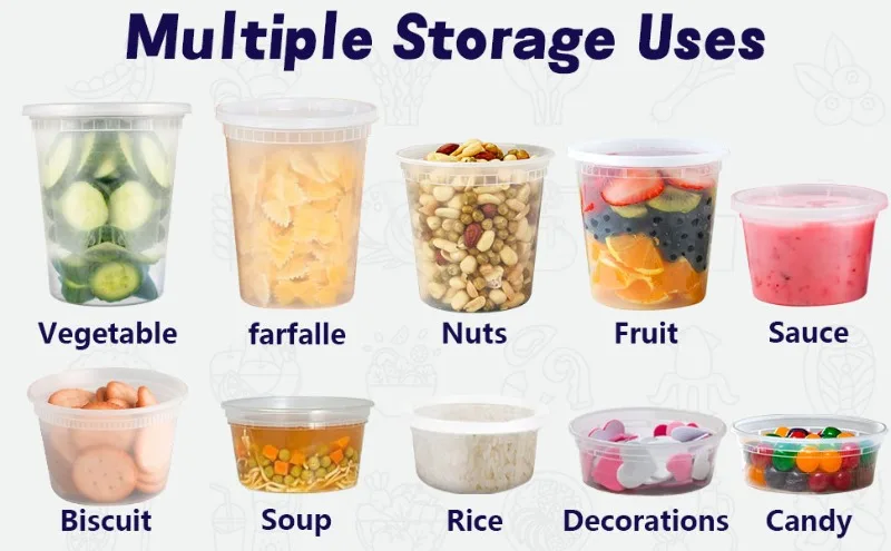 Airtight Food Storage Containers With Lids