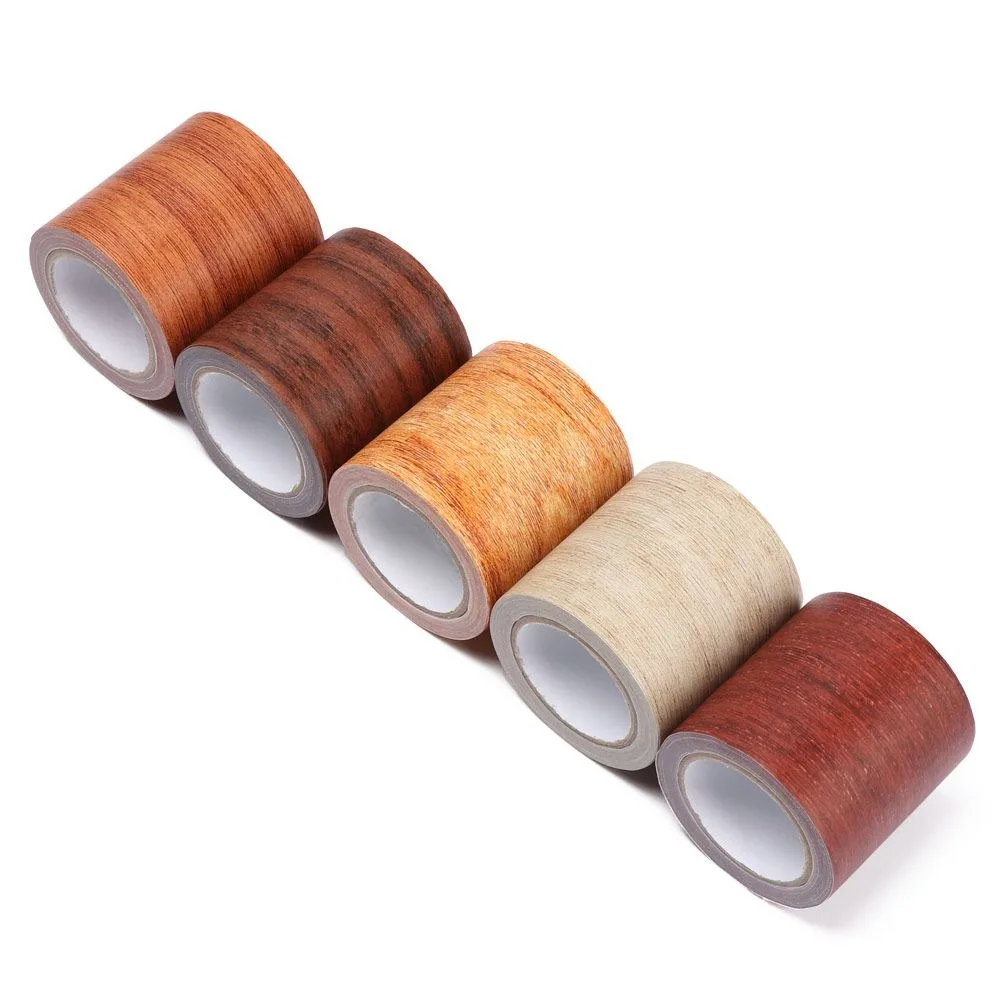 Wood Grain Self-Adhesive Skirting & Floor Decor Tape