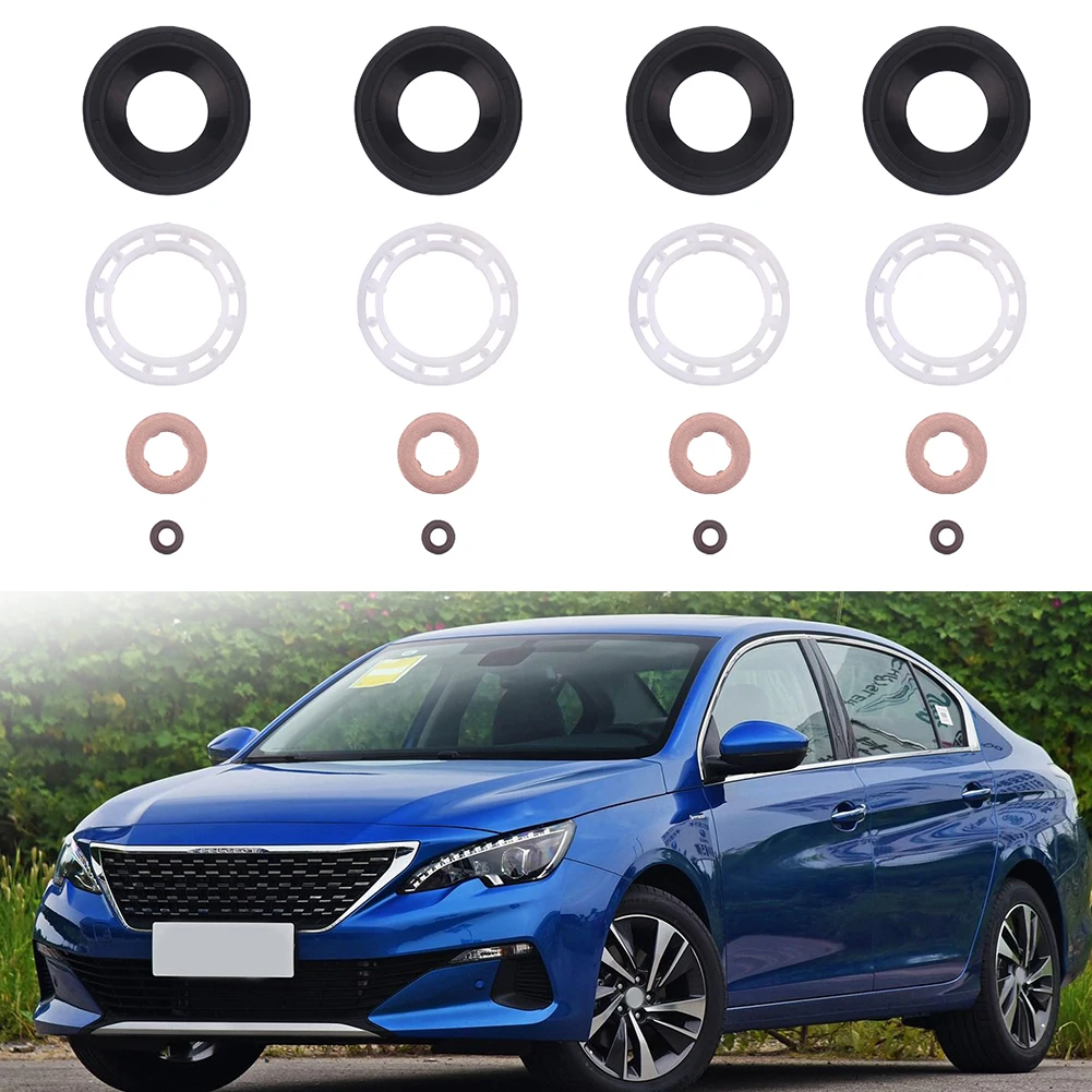 For Peugeot Citroen 1.6 HDi Diesel Injector Seal Washer O-Ring Kit 1982A0 198299