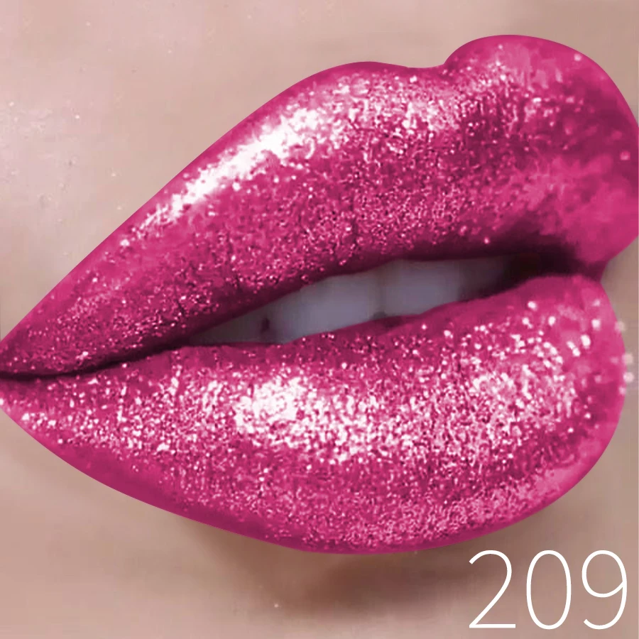 1PC Glitter Lip Gloss Long Lasting Waterproof Metallic Liquid Lipstick Pearl Shining High Pigment Lip Tint Korean Makeup Gifts 13